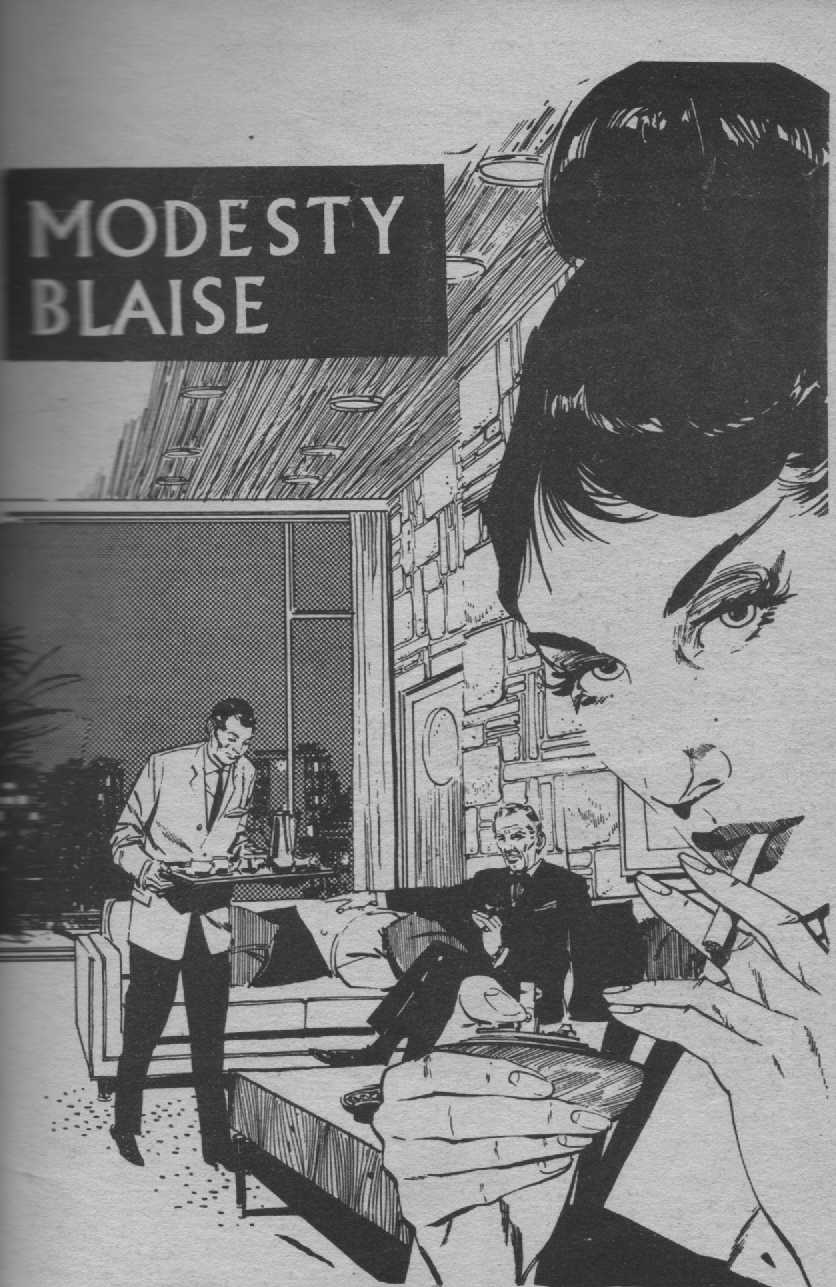 Scan de l'pisode Modesty Blaise